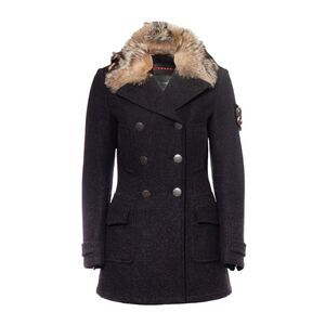 Prada Grey wool and alpaca coat